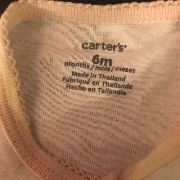 Size 6 Month Convertible Gown to Sleeper & Hat - Picture 5 of 10